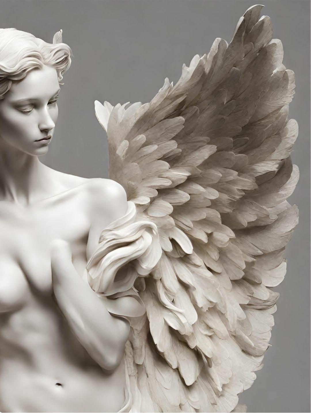 Angel Sculpture Insta story post